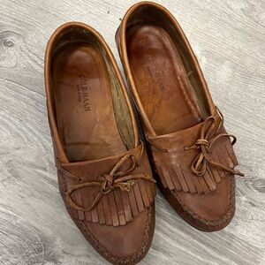 Cole Haan Women’s Brown Leather Loafers